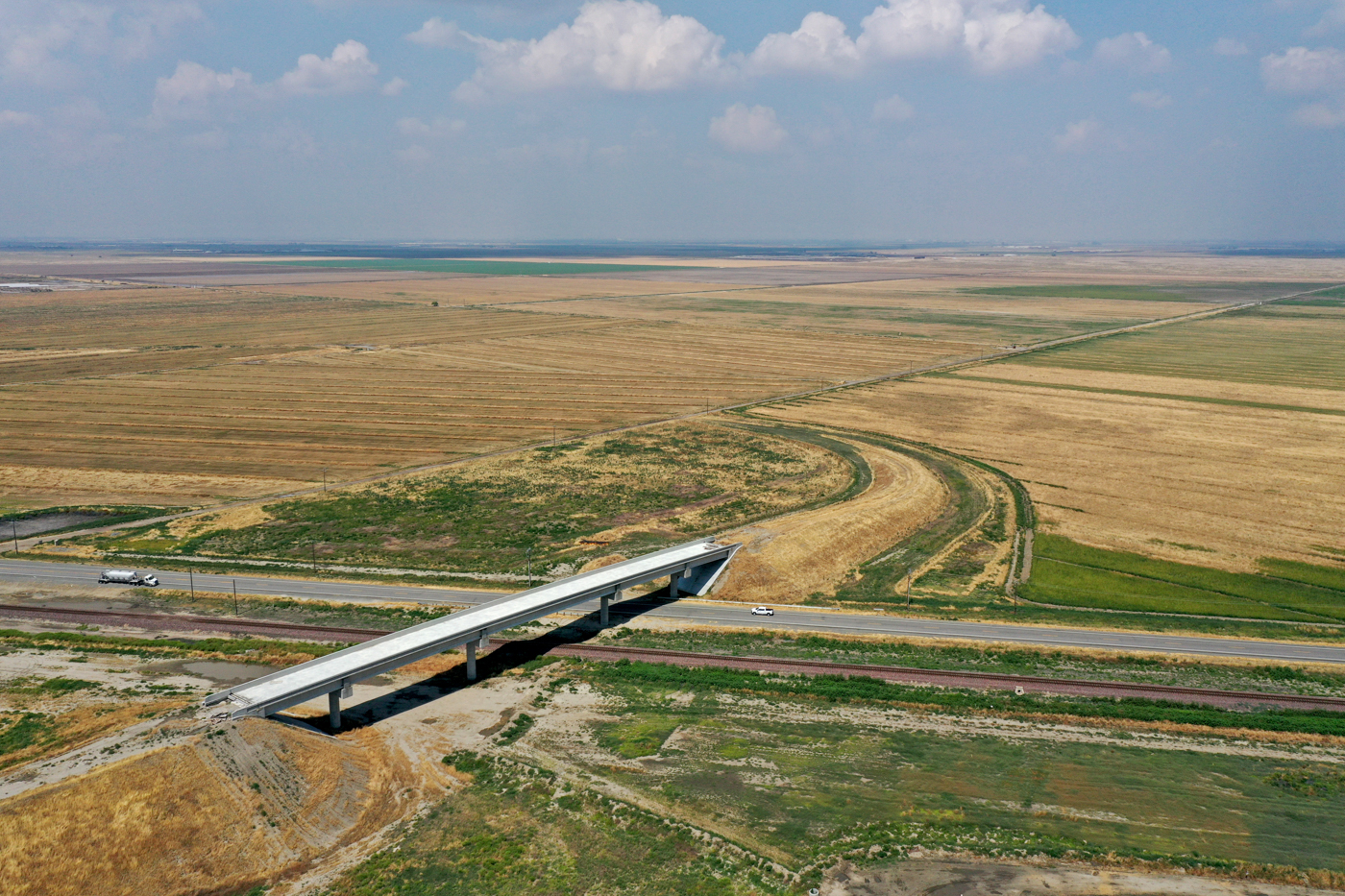 Avenue 88 Grade Separation (drone view)