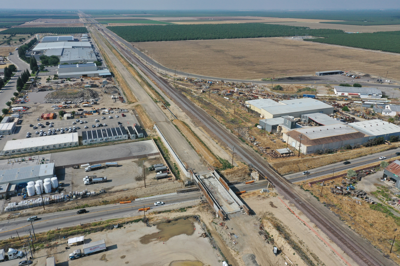 State Route 46 Underpass (drone view)